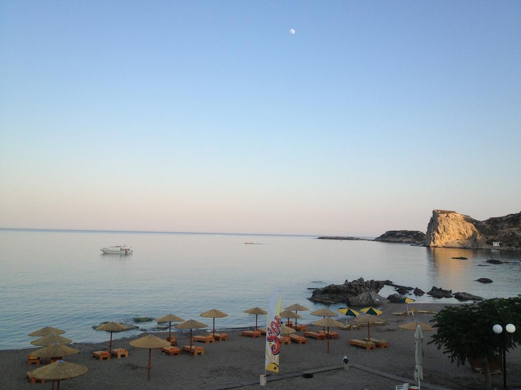 Saint Konstantin Beach Apartments Stegna ภายนอก รูปภาพ