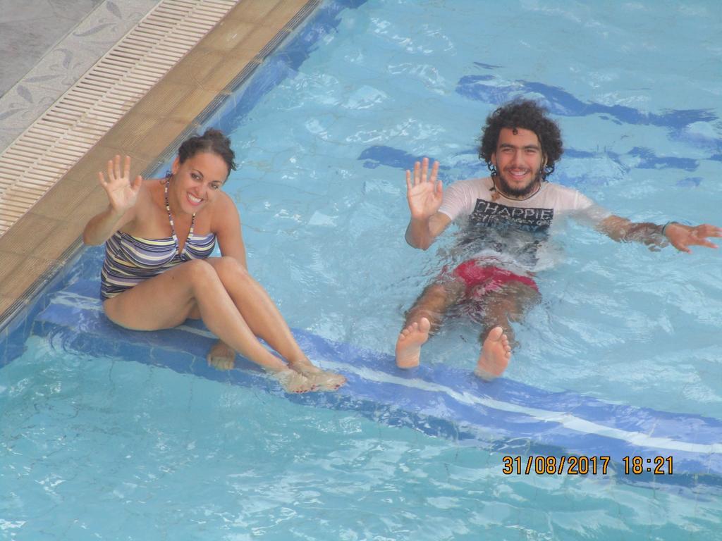 Saint Konstantin Beach Apartments Stegna ภายนอก รูปภาพ